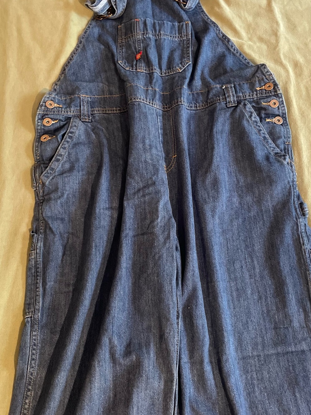 Dickies Dark Blue Denim Overalls